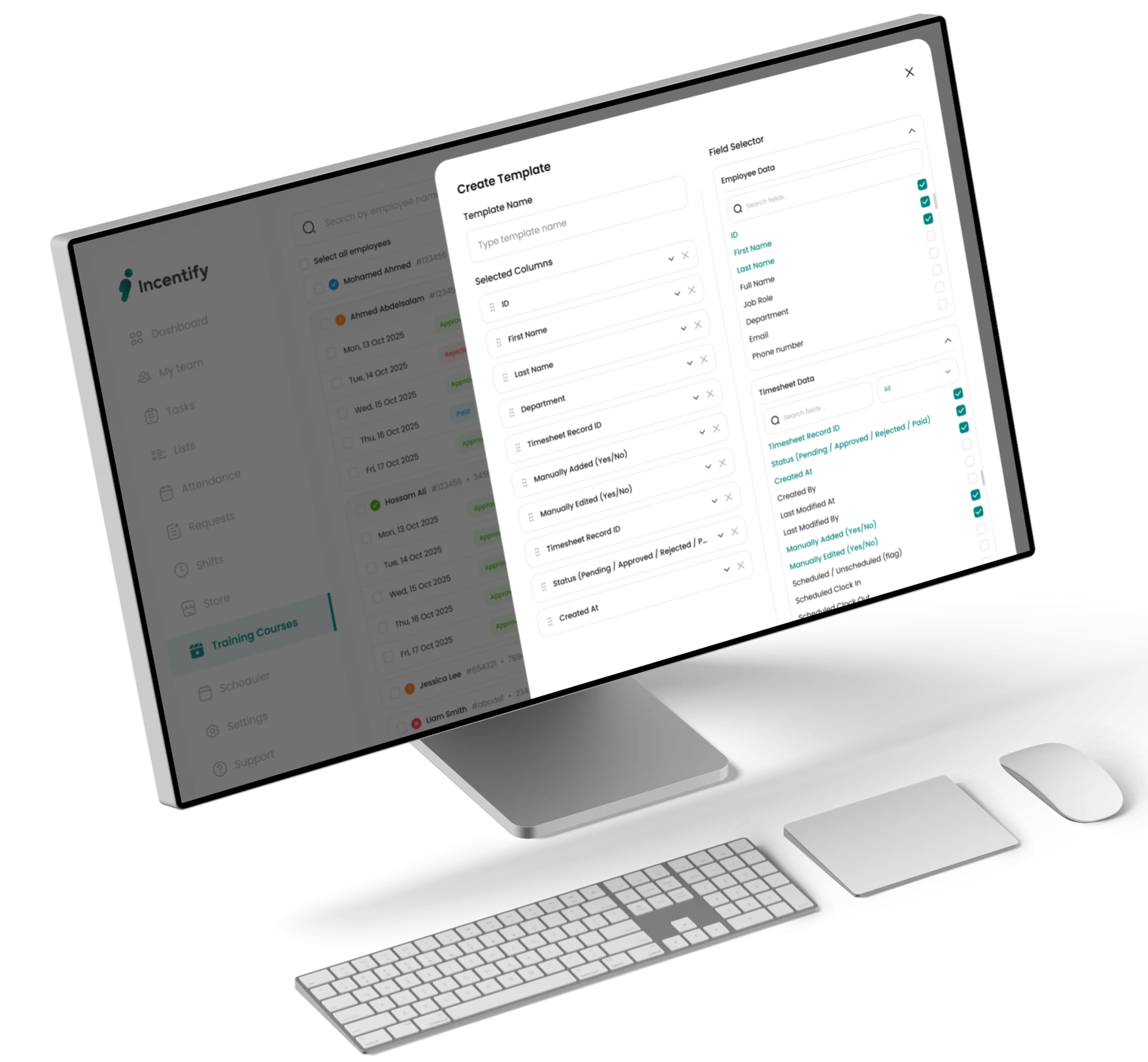 Exports that match your payroll—not the other way around.